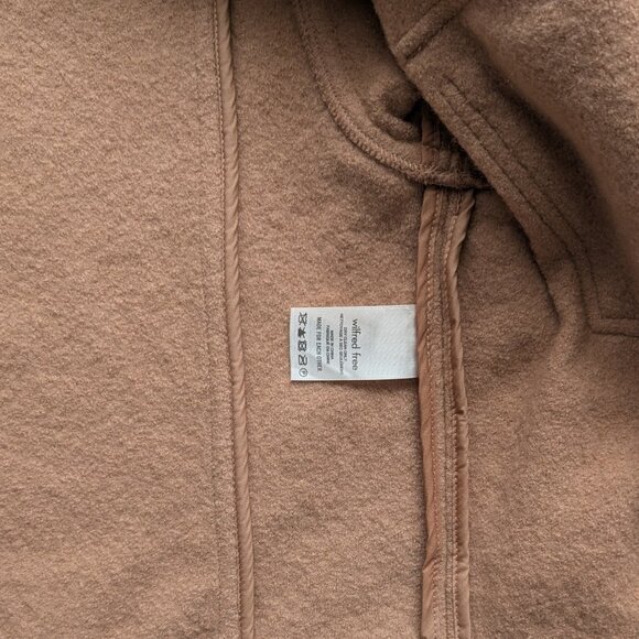 Aritzia Wilfred Free Autumn Shirt Jacket Boxy Merino Wool Utility Shaket Size S - Picture 10 of 10